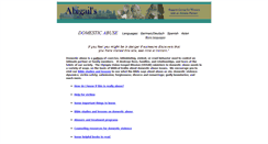 Desktop Screenshot of abigails.org